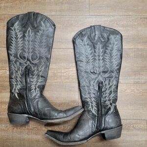 Old Gringo Black Leather Boots
